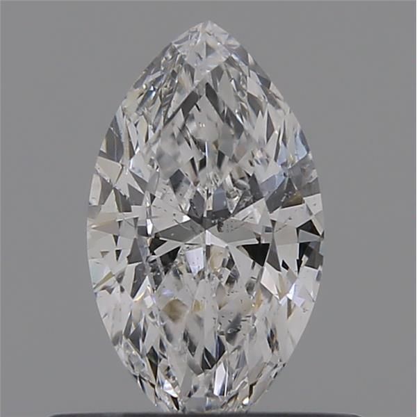 0.43 Carat Marquise Loose Diamond, D, SI2, Excellent, GIA Certified | Thumbnail