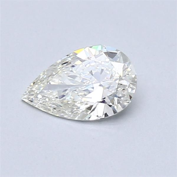 0.52 Carat Pear Loose Diamond, J, VVS1, Super Ideal, GIA Certified