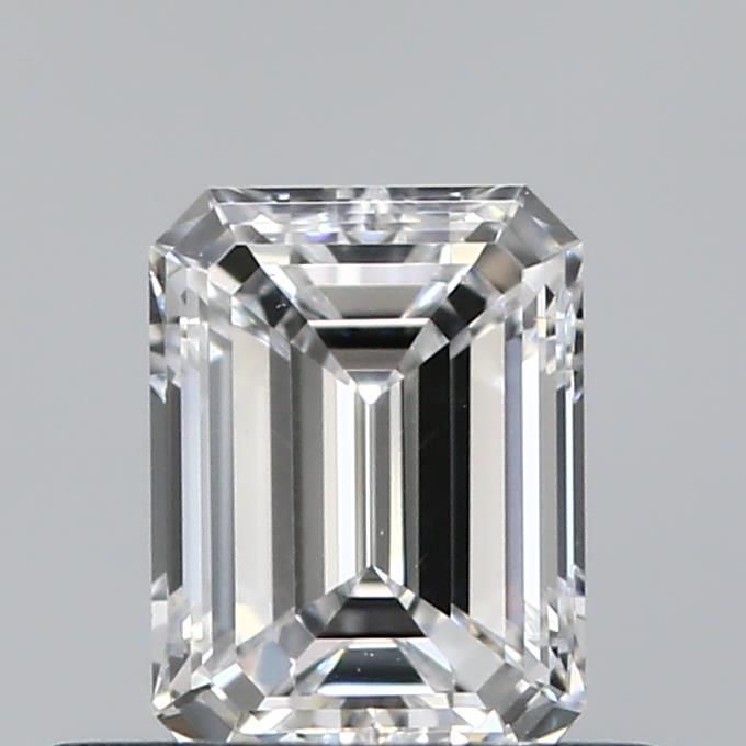 0.42 Carat Emerald Loose Diamond, D, VS1, Ideal, GIA Certified | Thumbnail