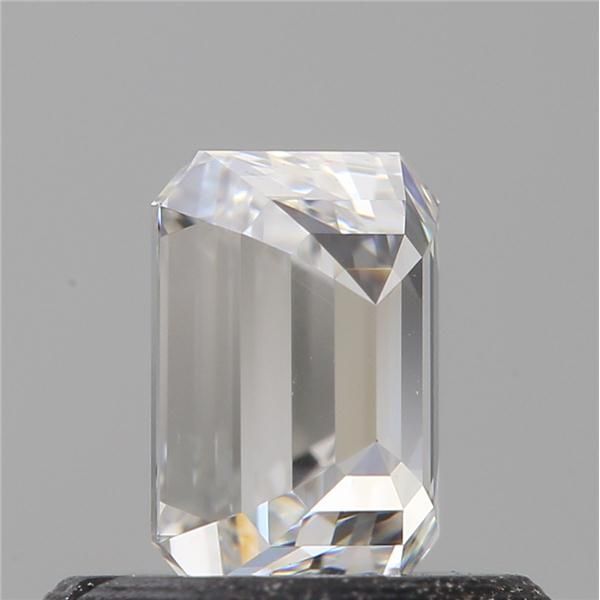 0.54 Carat Emerald Loose Diamond, F, VVS1, Super Ideal, GIA Certified | Thumbnail