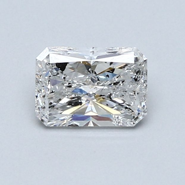 0.72 Carat Radiant Loose Diamond, F, I2, Ideal, GIA Certified