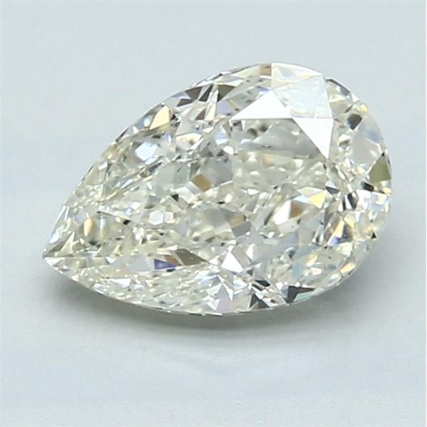 1.52 Carat Pear Loose Diamond, L, SI1, Ideal, GIA Certified