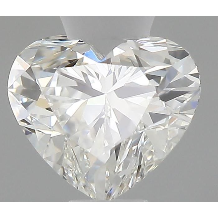0.34 Carat Heart Loose Diamond, H, IF, Super Ideal, GIA Certified | Thumbnail
