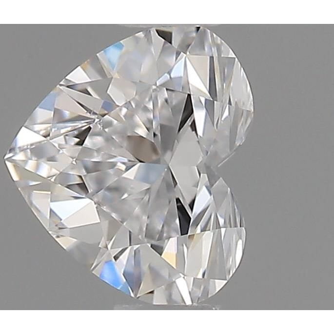 0.37 Carat Heart Loose Diamond, D, VS2, Super Ideal, GIA Certified