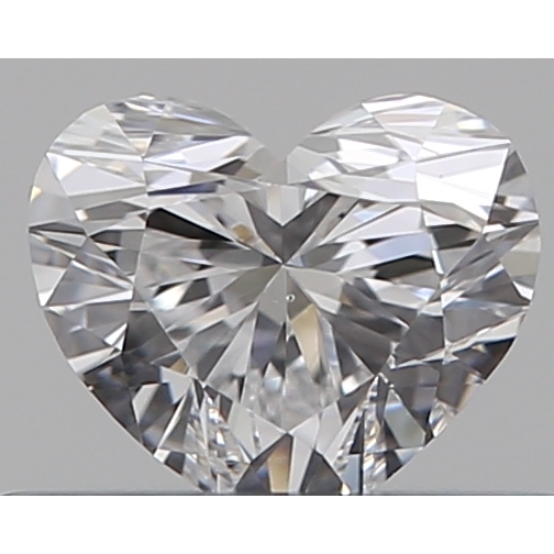 0.33 Carat Heart Loose Diamond, D, VS2, Super Ideal, GIA Certified | Thumbnail