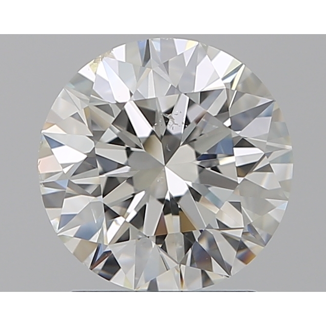 1.51 Carat Round Loose Diamond, H, SI1, Super Ideal, GIA Certified