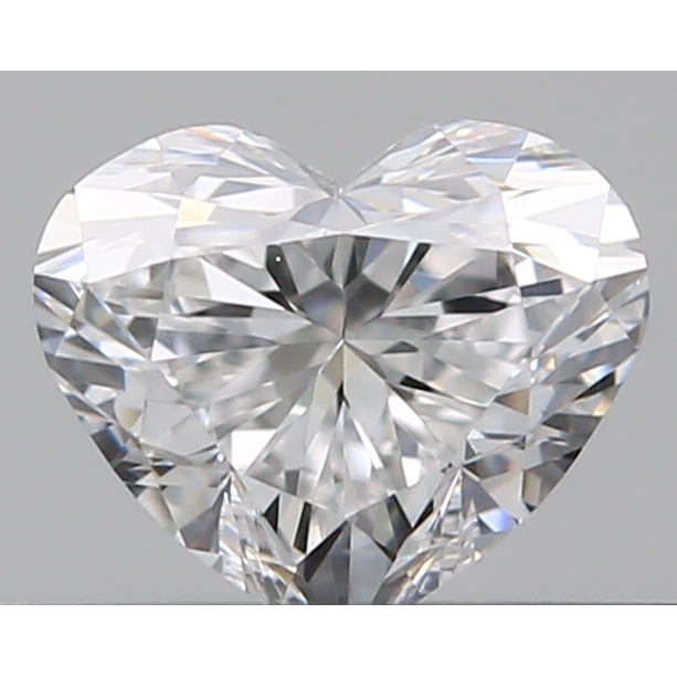 0.34 Carat Heart Loose Diamond, E, IF, Super Ideal, GIA Certified | Thumbnail