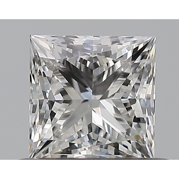 0.50 Carat Princess Loose Diamond, F, VVS1, Super Ideal, GIA Certified