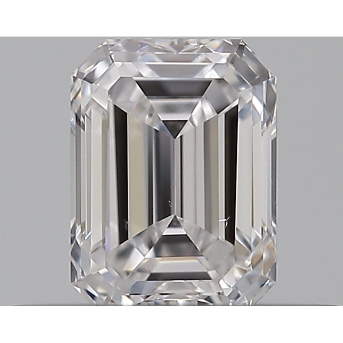 0.30 Carat Emerald Loose Diamond, D, VS1, Ideal, GIA Certified | Thumbnail