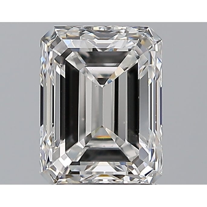 2.00 Carat Emerald Loose Diamond, E, VS2, Ideal, GIA Certified | Thumbnail