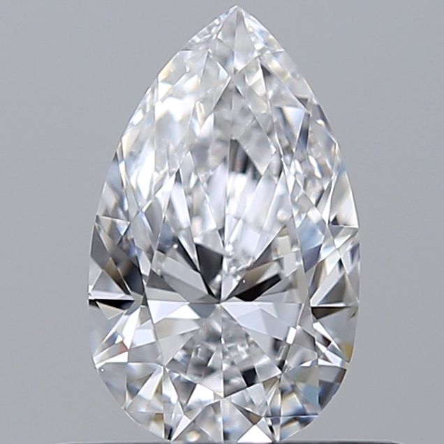 0.41 Carat Pear Loose Diamond, D, VVS1, Super Ideal, GIA Certified | Thumbnail