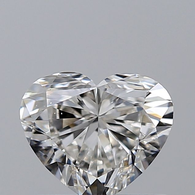 0.51 Carat Heart Loose Diamond, I, VS2, Super Ideal, GIA Certified | Thumbnail