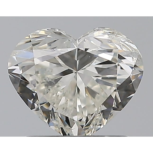 1.01 Carat Heart Loose Diamond, J, SI2, Super Ideal, GIA Certified | Thumbnail