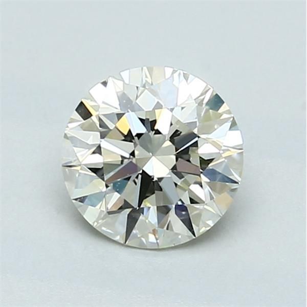 0.90 Carat Round Loose Diamond, M, VS2, Super Ideal, GIA Certified