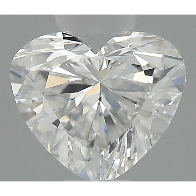 0.36 Carat Heart Loose Diamond, E, VVS1, Super Ideal, GIA Certified