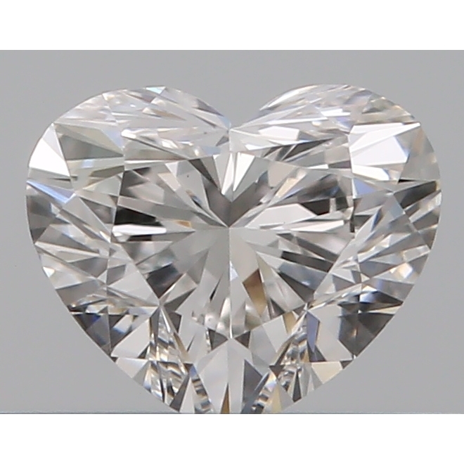 0.41 Carat Heart Loose Diamond, F, VS1, Super Ideal, GIA Certified