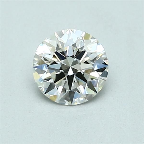 0.63 Carat Round Loose Diamond, J, VS1, Super Ideal, GIA Certified