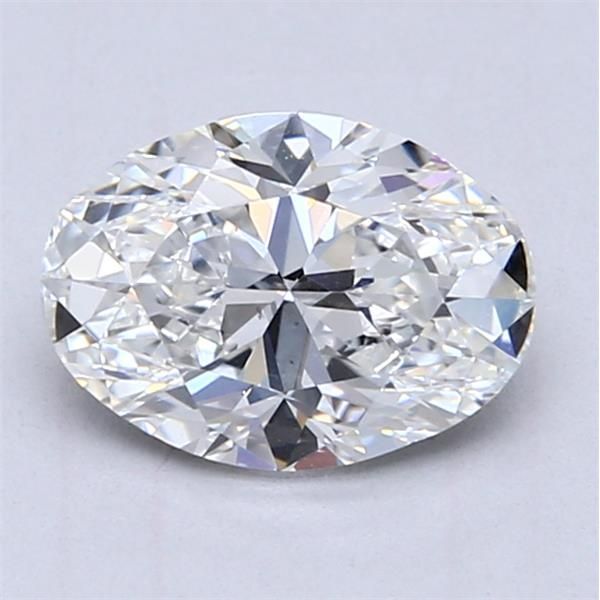 1.50 Carat Oval Loose Diamond, F, SI1, Ideal, GIA Certified
