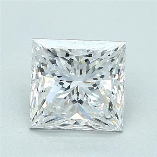 2.01 Carat Princess Loose Diamond, D, VS2, Super Ideal, GIA Certified | Thumbnail