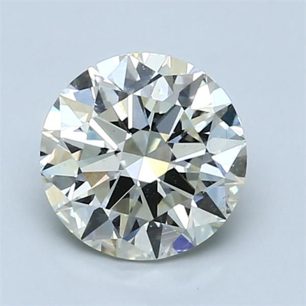 1.50 Carat Round Loose Diamond, K, VS2, Ideal, GIA Certified