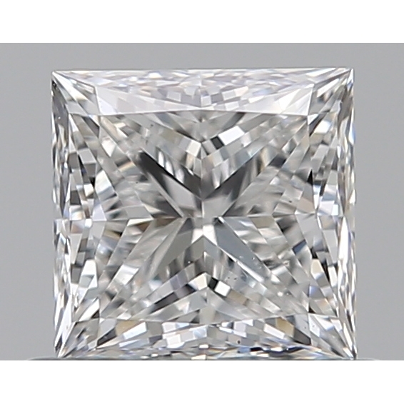 0.63 Carat Princess Loose Diamond, G, VS2, Super Ideal, GIA Certified