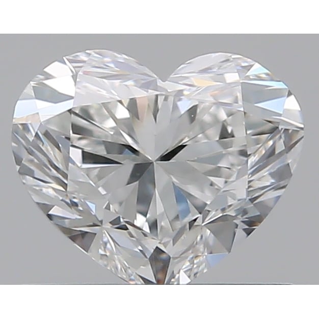 0.80 Carat Heart Loose Diamond, F, VS1, Ideal, GIA Certified