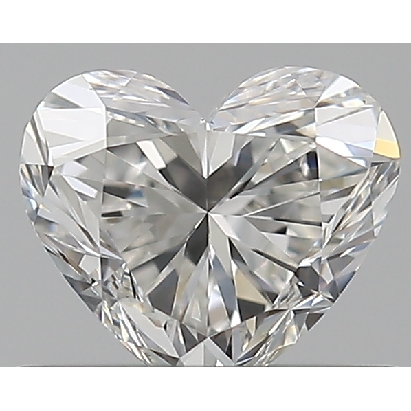 0.46 Carat Heart Loose Diamond, G, VVS2, Ideal, GIA Certified | Thumbnail