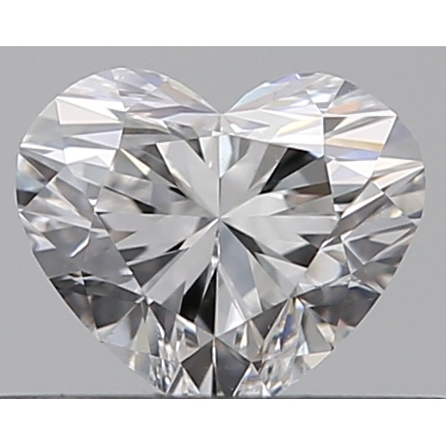 0.32 Carat Heart Loose Diamond, E, VS2, Super Ideal, GIA Certified