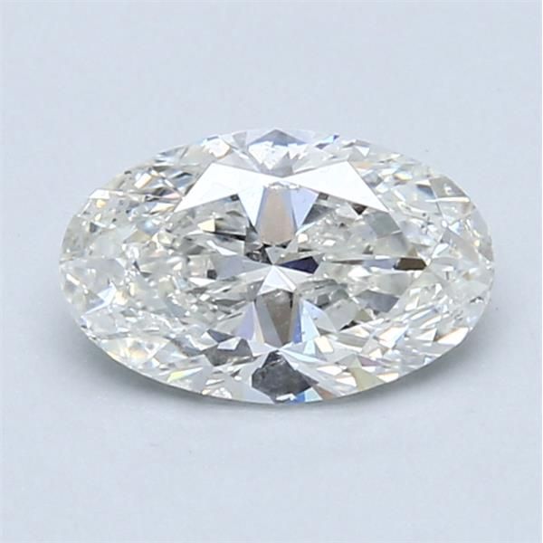 1.01 Carat Oval Loose Diamond, H, SI2, Super Ideal, GIA Certified | Thumbnail