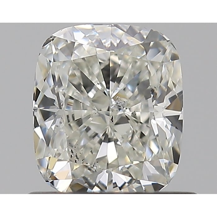 0.72 Carat Cushion Loose Diamond, J, SI2, Ideal, GIA Certified
