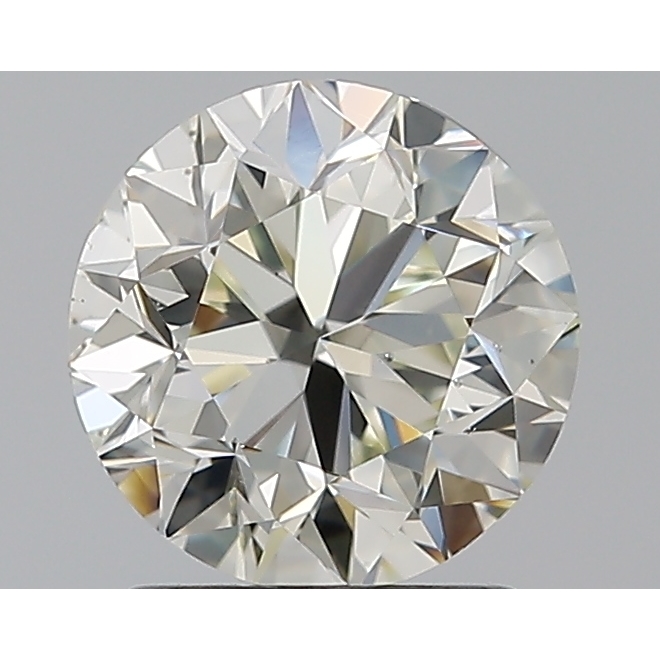 1.51 Carat Round Loose Diamond, L, VS2, Very Good, GIA Certified