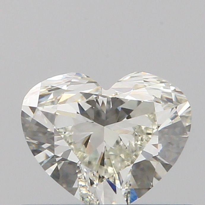 0.41 Carat Heart Loose Diamond, J, IF, Excellent, GIA Certified
