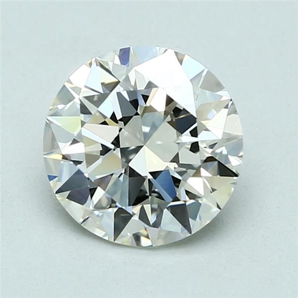 2.01 Carat Round Loose Diamond, K, VS1, Ideal, GIA Certified | Thumbnail