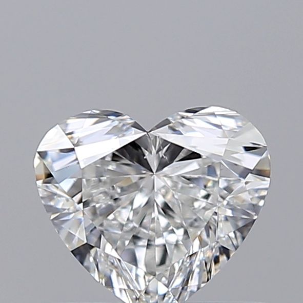 0.46 Carat Heart Loose Diamond, F, VS2, Super Ideal, GIA Certified