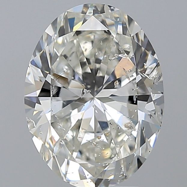 3.01 Carat Oval Loose Diamond, I, I1, Super Ideal, GIA Certified