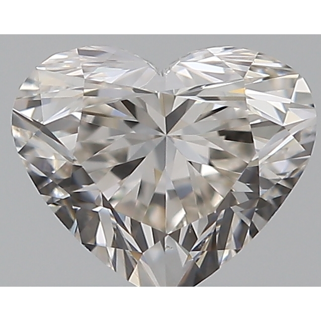 0.40 Carat Heart Loose Diamond, H, VS1, Super Ideal, GIA Certified