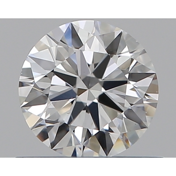 0.50 Carat Round Loose Diamond, E, SI1, Super Ideal, GIA Certified