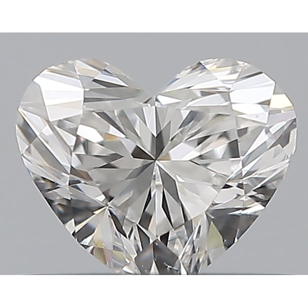 0.40 Carat Heart Loose Diamond, E, VS2, Ideal, GIA Certified | Thumbnail