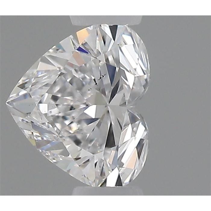 0.34 Carat Heart Loose Diamond, D, SI1, Ideal, GIA Certified | Thumbnail