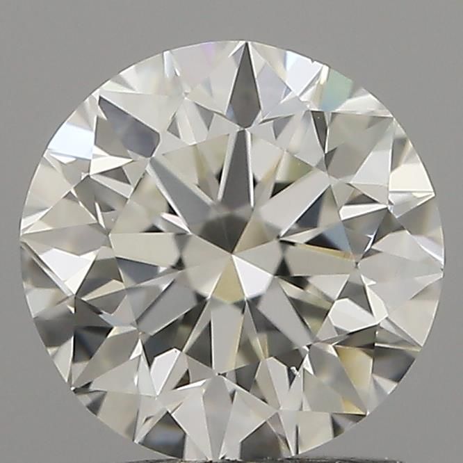 0.50 Carat Round Loose Diamond, I, VS1, Excellent, GIA Certified
