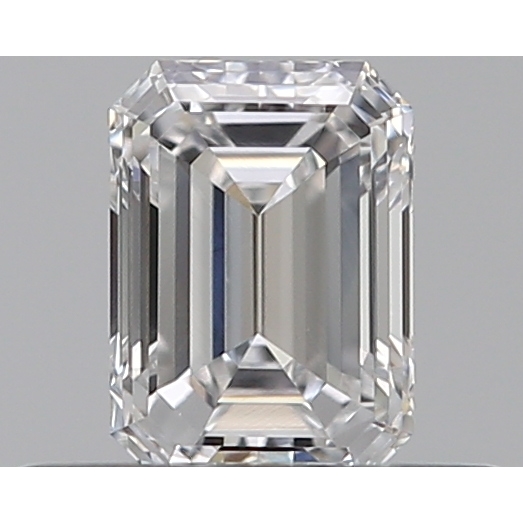 0.32 Carat Emerald Loose Diamond, E, VVS2, Very Good, GIA Certified