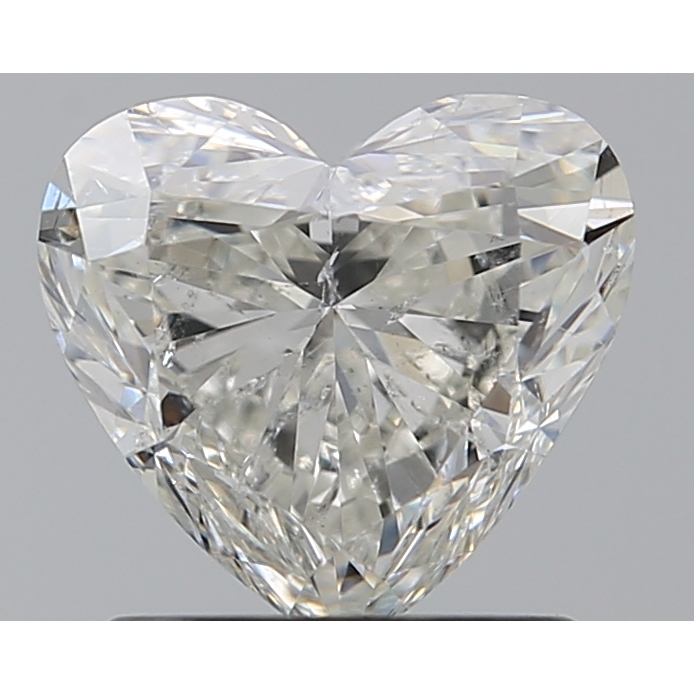 1.21 Carat Heart Loose Diamond, J, I1, Ideal, GIA Certified
