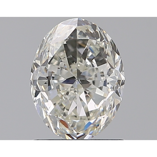 1.21 Carat Oval Loose Diamond, J, SI1, Excellent, GIA Certified | Thumbnail