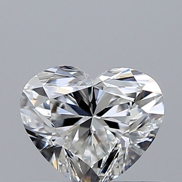 0.40 Carat Heart Loose Diamond, G, VVS2, Super Ideal, GIA Certified