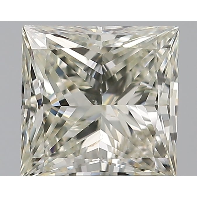 1.00 Carat Princess Loose Diamond, K, SI1, Excellent, GIA Certified