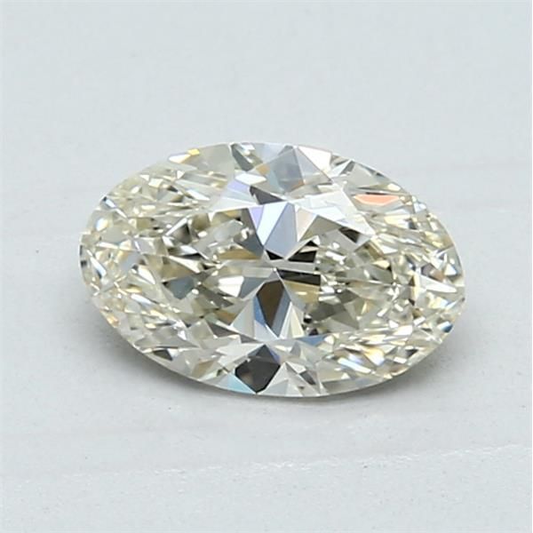 0.90 Carat Oval Loose Diamond, K, SI1, Ideal, GIA Certified | Thumbnail