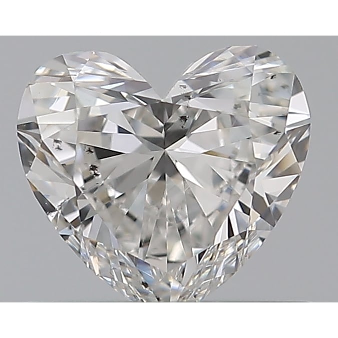 0.50 Carat Heart Loose Diamond, F, SI1, Super Ideal, GIA Certified