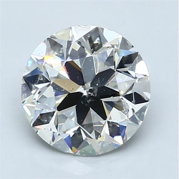 2.01 Carat Round Loose Diamond, G, SI1, Very Good, GIA Certified