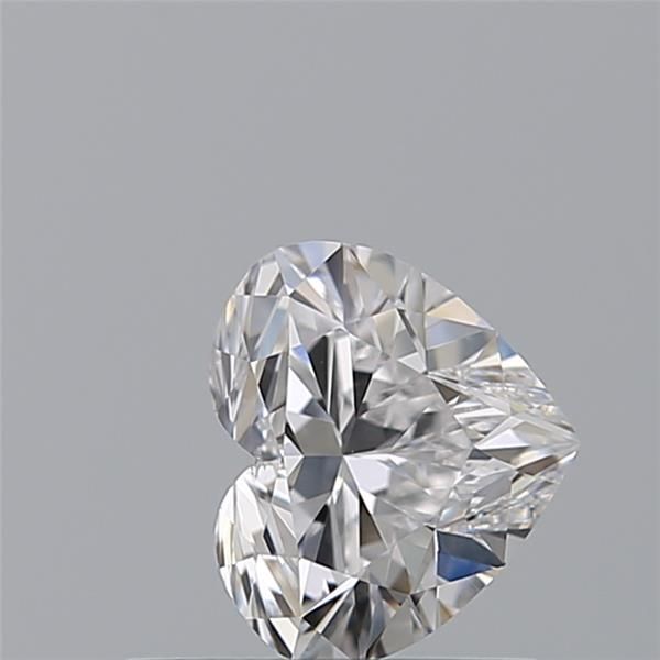 0.55 Carat Heart Loose Diamond, D, VS2, Super Ideal, GIA Certified | Thumbnail