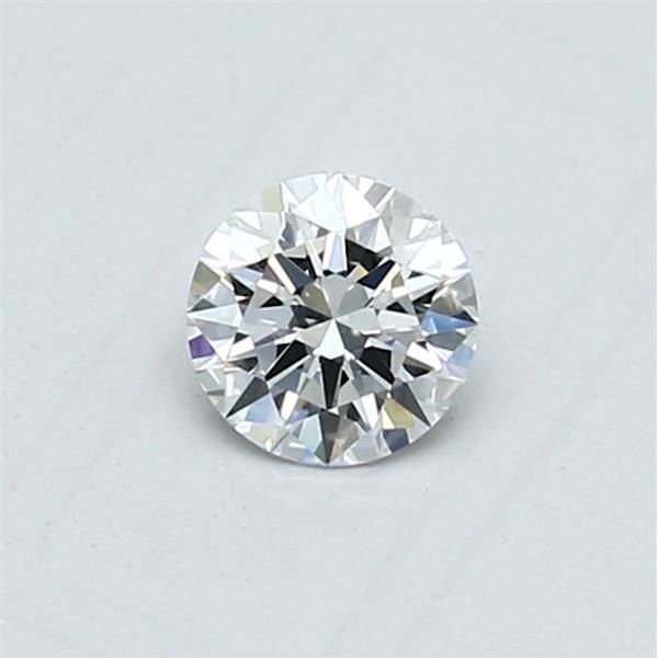 0.40 Carat Round Loose Diamond, D, VVS1, Ideal, GIA Certified